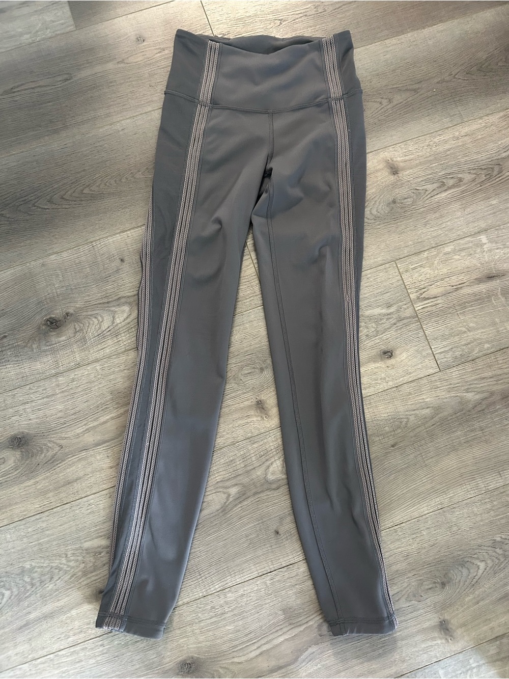 Lululemon Leggings with Side Stripe